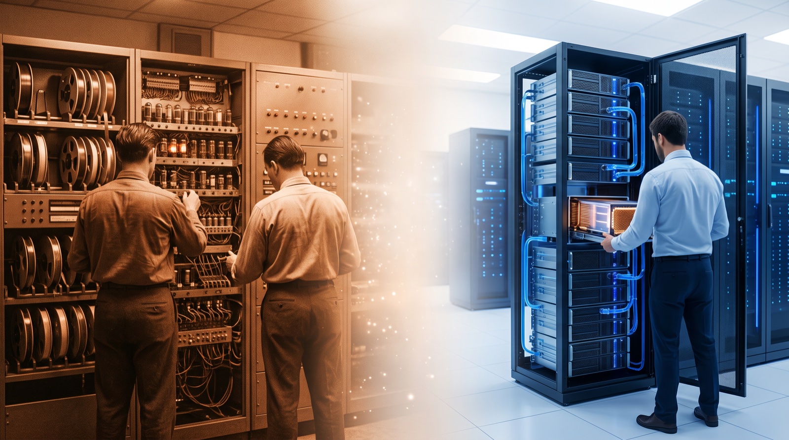 Hardware & IT Systems at the SAVRN Institute — historic hardware & it systems craft dissolving into its modern AI-factory equivalent